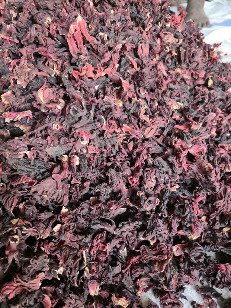Dried Hibiscus Leaves
